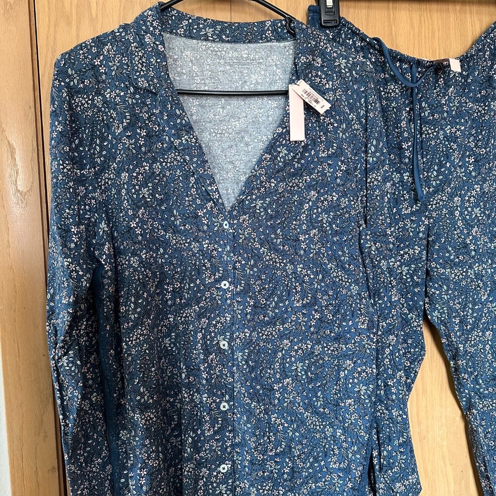 floral pajama set from Victoria Secret